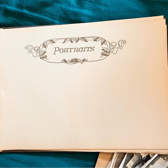 Antique Scrapbook  1928’ 10X14” 16 Pages Front & Back Pages Are In Nice Cond. - Picture 15 of 16